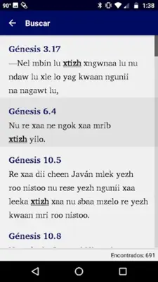 Zapoteco Amatlan - Biblia android App screenshot 2