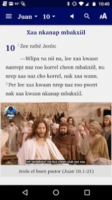 Zapoteco Amatlan - Biblia android App screenshot 6